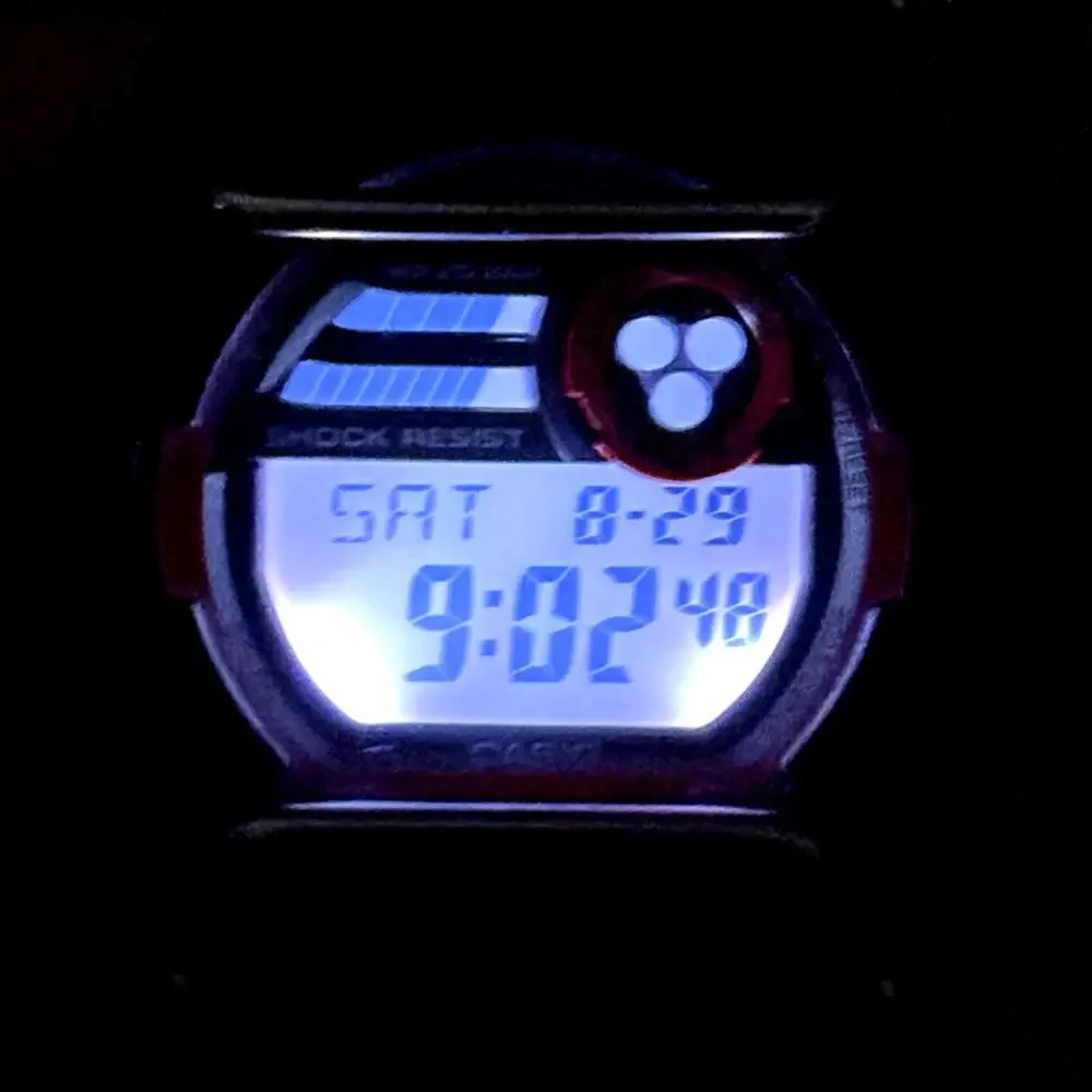 Casio G-Shock GD-400-4 Red Black Digital World Time Men's Watch